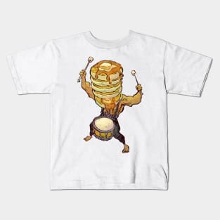 Pancakes on Drums Kids T-Shirt